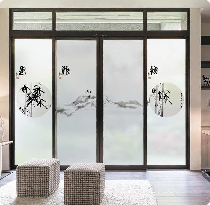 Раздвижные межкомнатные двери в японском стиле.